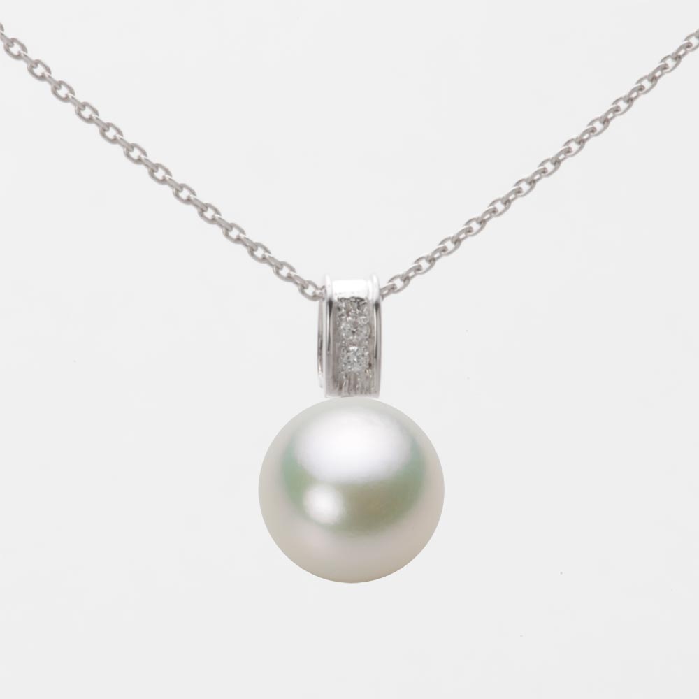 9.0mmアコヤ真珠ペンダント（ナチュラルホワイト）