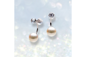 Floaty パールピアス（ブルートパーズ）が再入荷しました