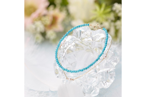 Lei ターコイズブレスレット（K10）が再入荷しました。