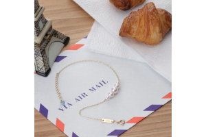 Croissant ブレスレット(YG)が再入荷しました