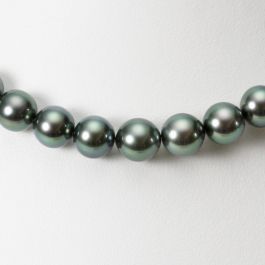 8 - 10mm 黒蝶真珠ネックレス | Moon Label - 大月真珠オンラインショップ