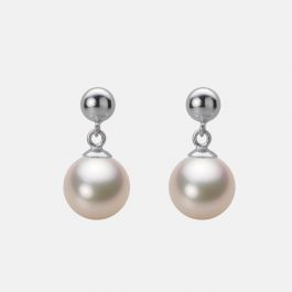 7.5mm アコヤ真珠ピアス | Moon Label - 大月真珠オンラインショップ