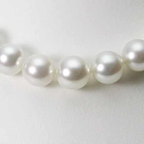 オールノット 最高品質.12mm アコヤ 真珠 パール K18 ネックレス | ccfl.ie