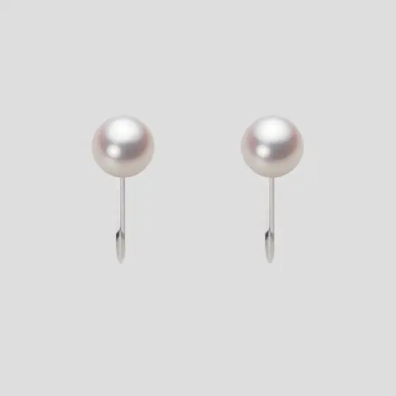 5.5mm アコヤ真珠イヤリング | Moon Label - 大月真珠オンラインショップ