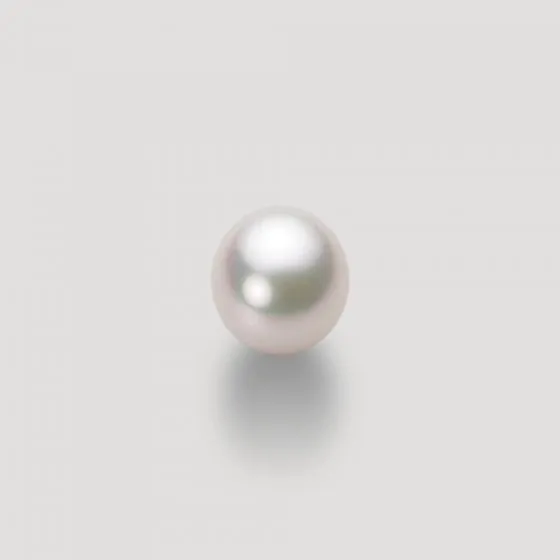 S【極光Akoya】イタリア工芸 925銀 アコヤ真珠 パレットペンダントトップ 8.5mm アコヤ真珠ペンダント | Moon Label - 大月真珠オンラインショップ