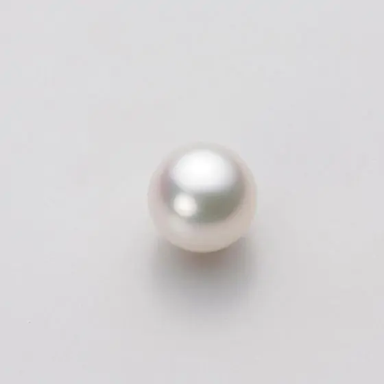 (M0725-1)K10,18WGあこや真珠アメリカンピアス あこや真珠 ベビーパール ピアス アメリカンピアス 2粒真珠 3.5