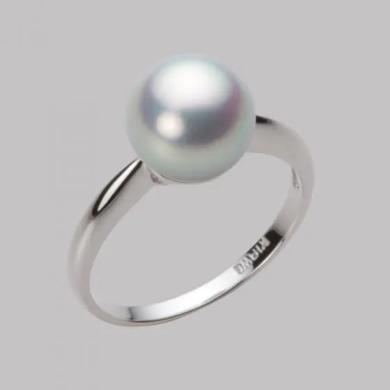 9.0mm アコヤ真珠リング | Moon Label - 大月真珠オンラインショップ 