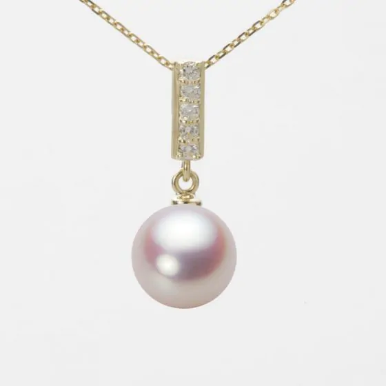 9.0mm アコヤ真珠ペンダント | Moon Label - 大月真珠オンライン