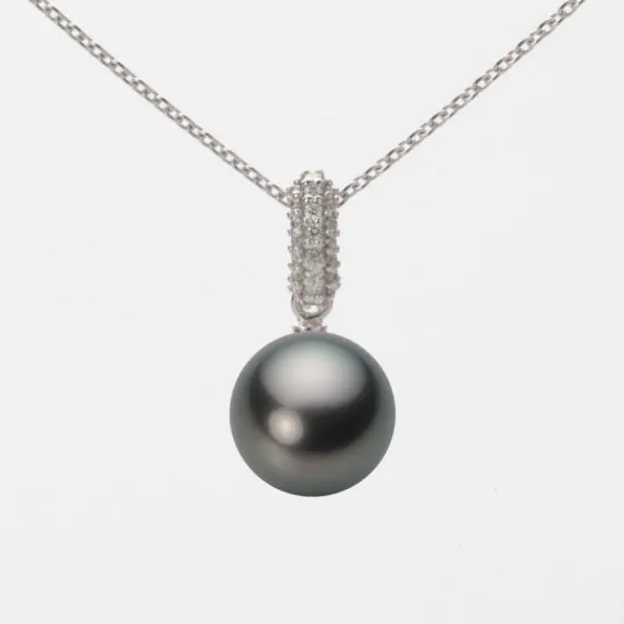 9.0mm 黒蝶真珠ペンダント | Moon Label - 大月真珠オンラインショップ