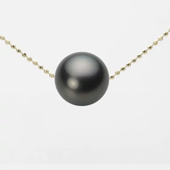 11mm黒蝶真珠ペンダント | Moon Label - 大月真珠オンラインショップ