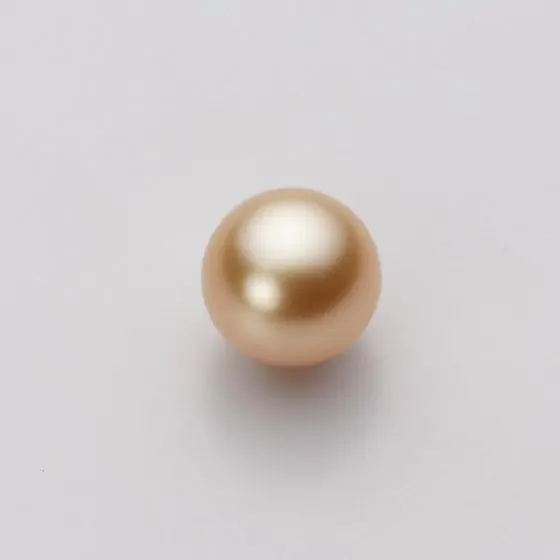 真珠 ゴールド リング　￼ 9号￼ ゴールデンパール リング（指輪） ｜ RP01009 – 大阪心斎橋 宝寿堂