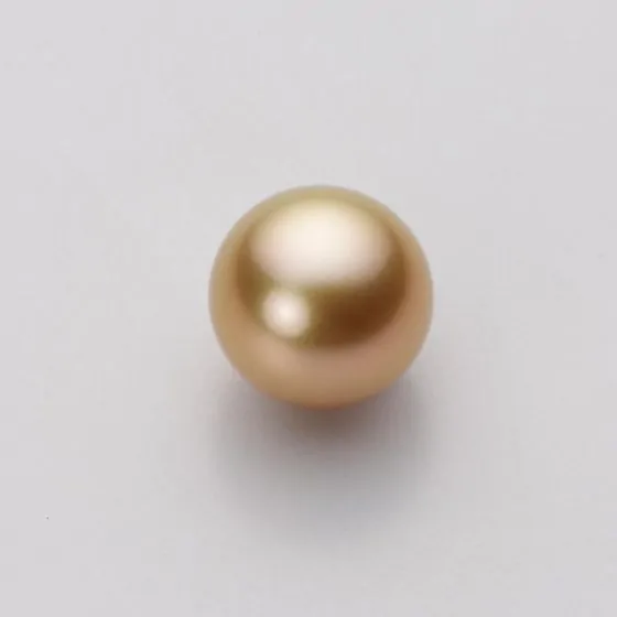10.0mm 白蝶真珠（ゴールド系）リング | Moon Label - 大月真珠