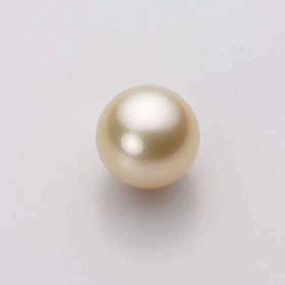 11.0mm 白蝶真珠（ゴールド系）リング | Moon Label - 大月真珠