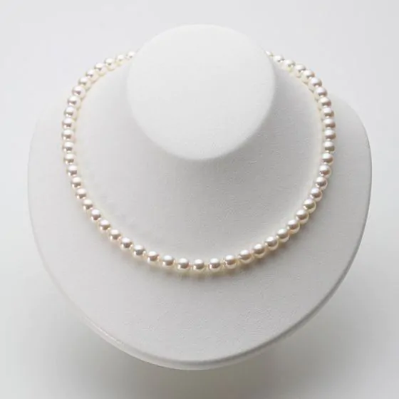 7.0mmアコヤ真珠ネックレス＆イヤリング・ピアスセット | Moon Label