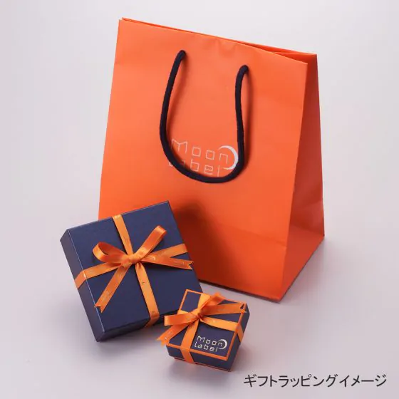 イニシャルパールピアス・M | Moon Label - 大月真珠オンライン