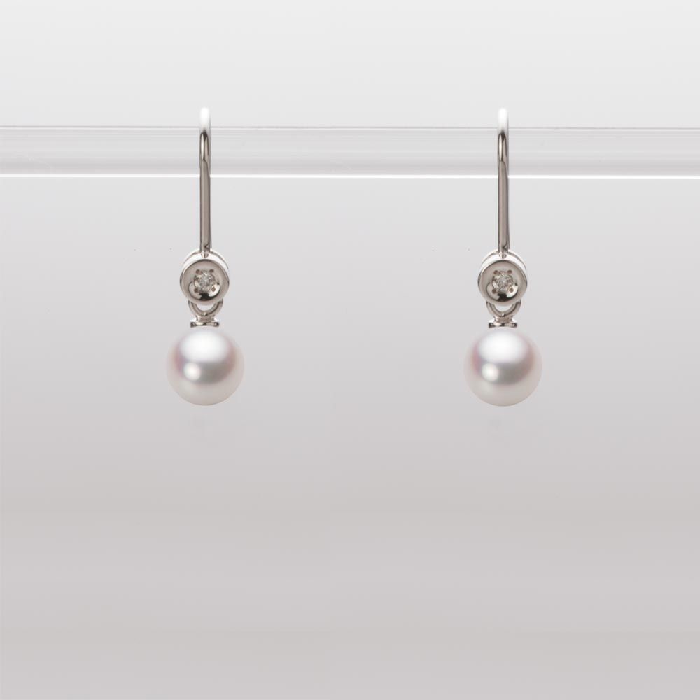 5.0mm アコヤ真珠ピアス