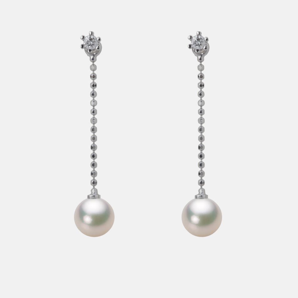 5.5mm アコヤ真珠ピアス