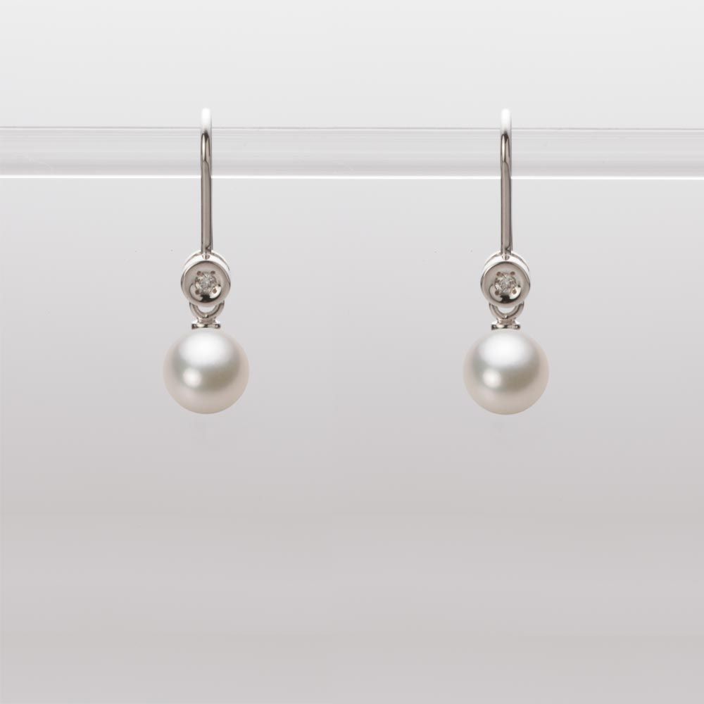 5.5mm アコヤ真珠ピアス