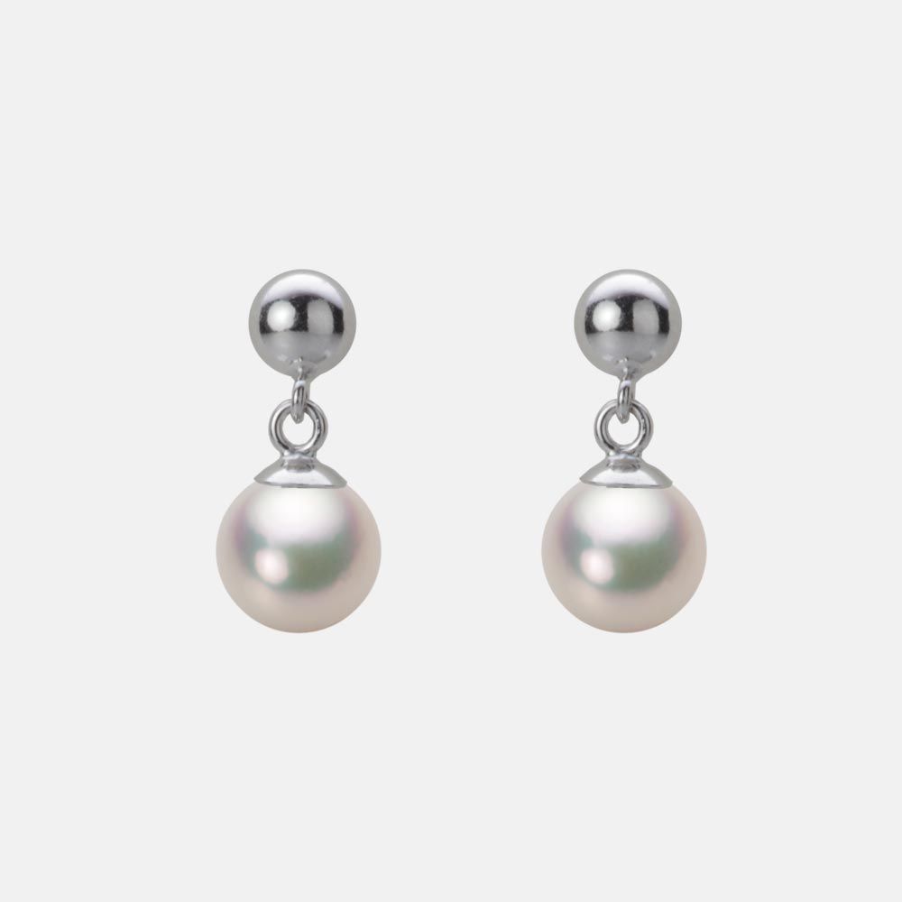 6.0mm アコヤ真珠ピアス