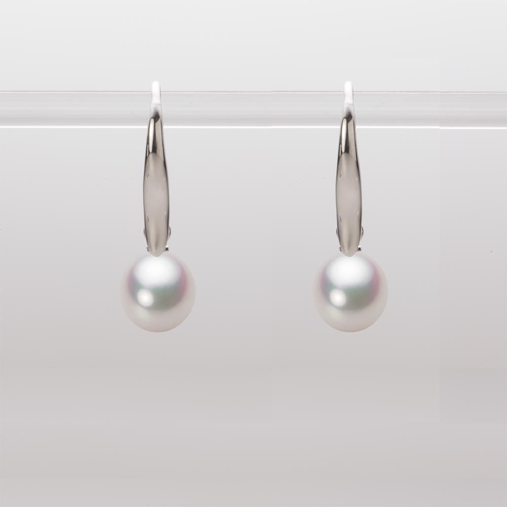 6.5mm アコヤ真珠ピアス