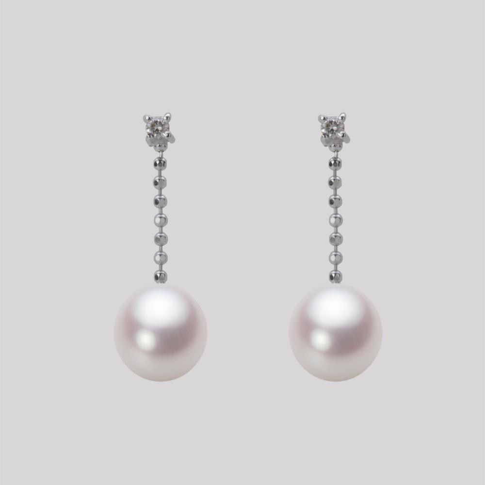 6.5mm アコヤ真珠ピアス
