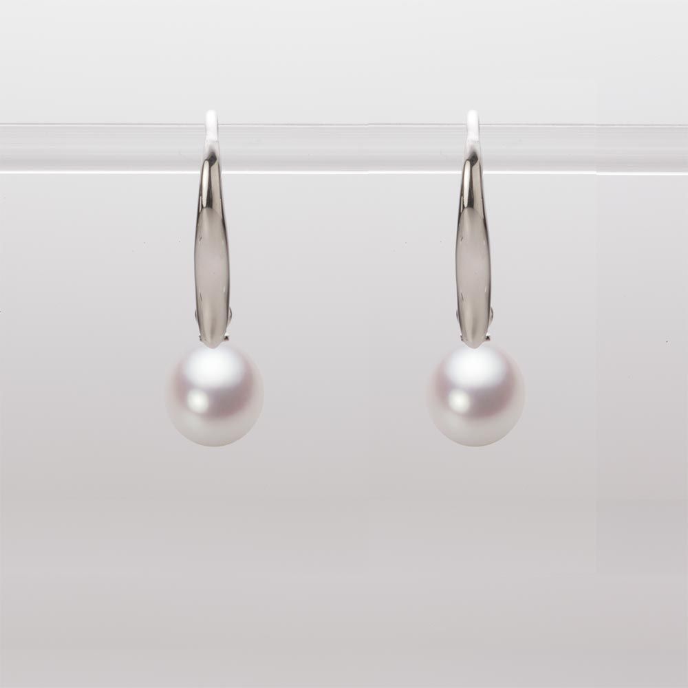 6.5mm アコヤ真珠ピアス