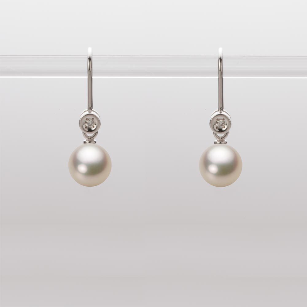 6.5mm アコヤ真珠ピアス