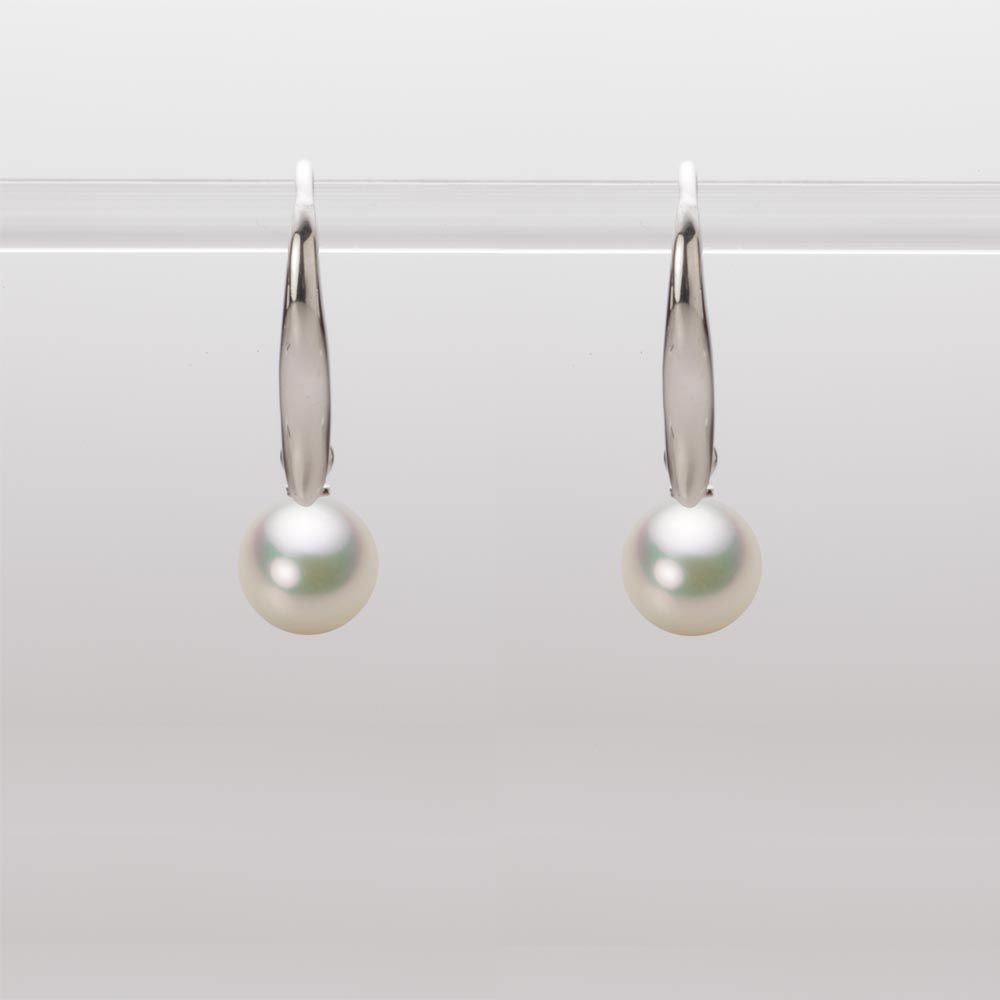 6.5mm アコヤ真珠ピアス