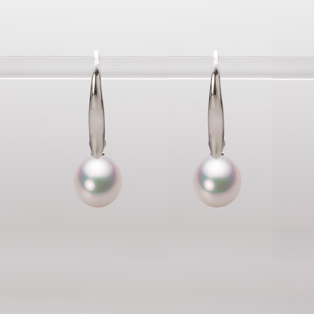 7.0mm アコヤ真珠ピアス