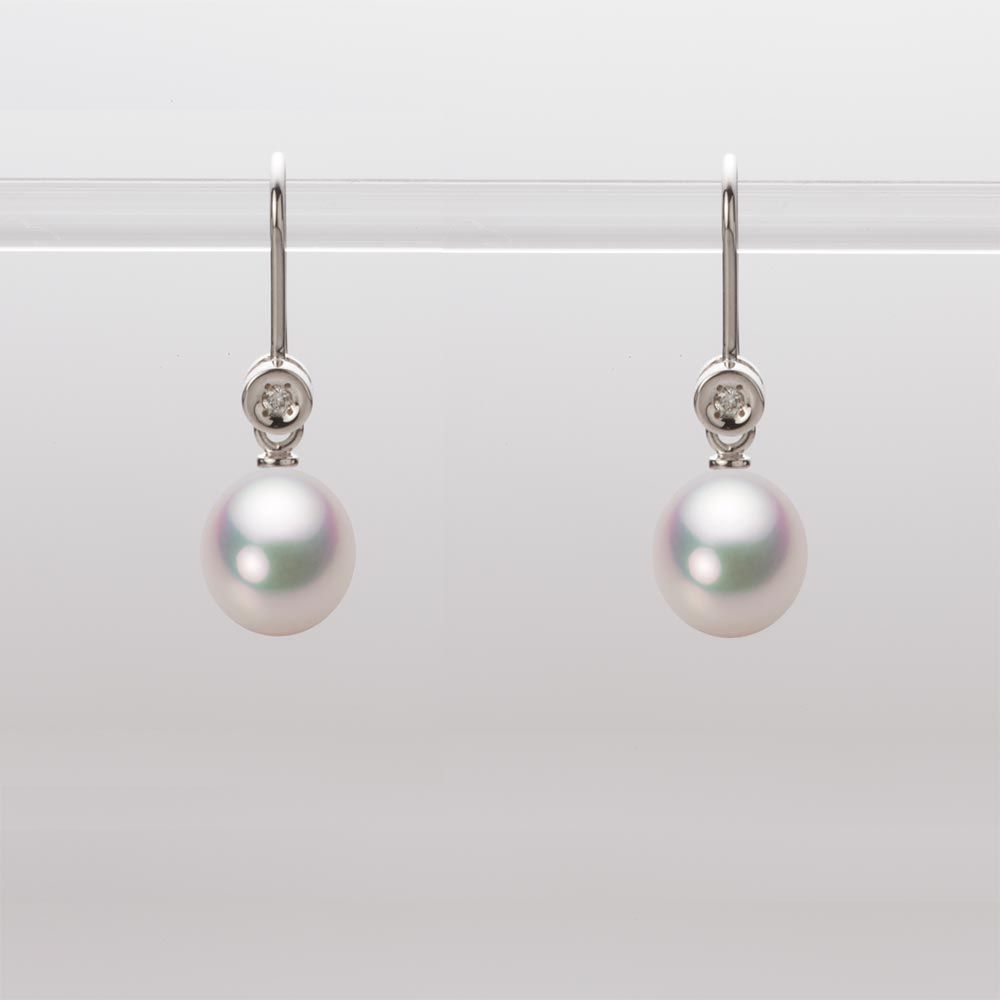 7.0mm アコヤ真珠ピアス