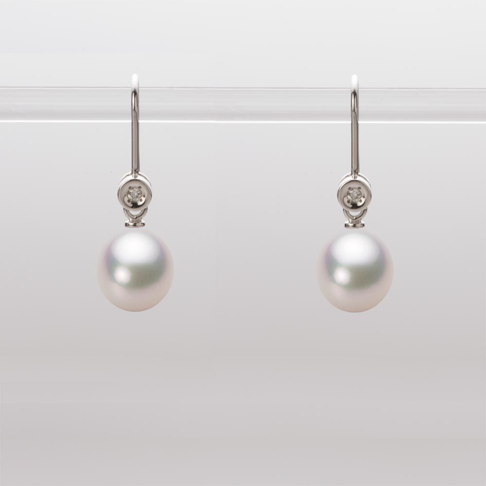 7.0mm アコヤ真珠ピアス