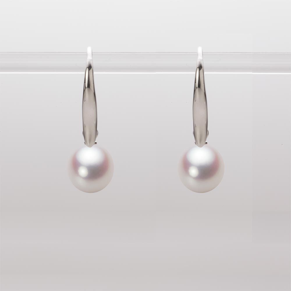 7.0mm アコヤ真珠ピアス