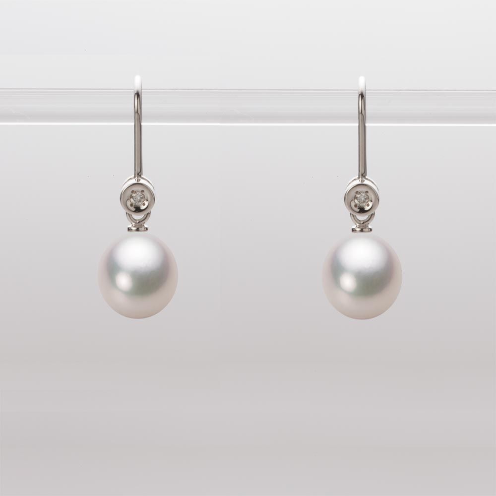 7.0mm アコヤ真珠ピアス