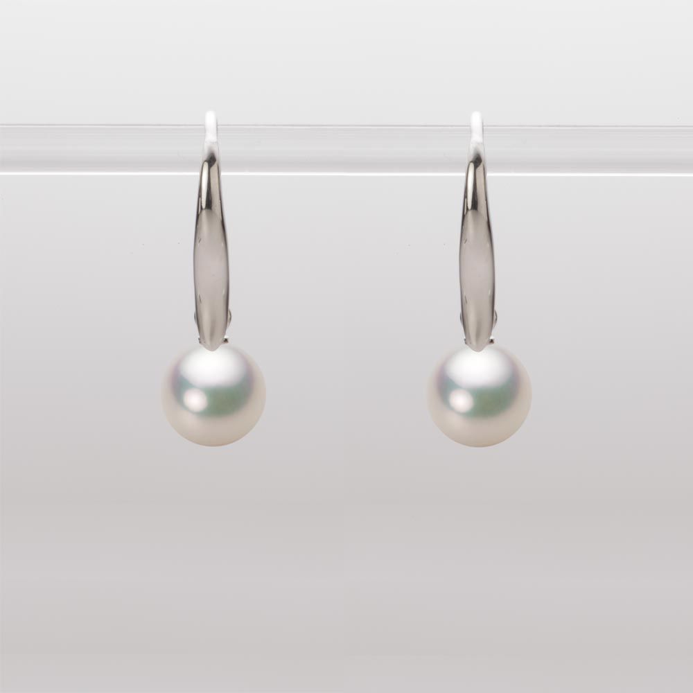 7.0mm アコヤ真珠ピアス