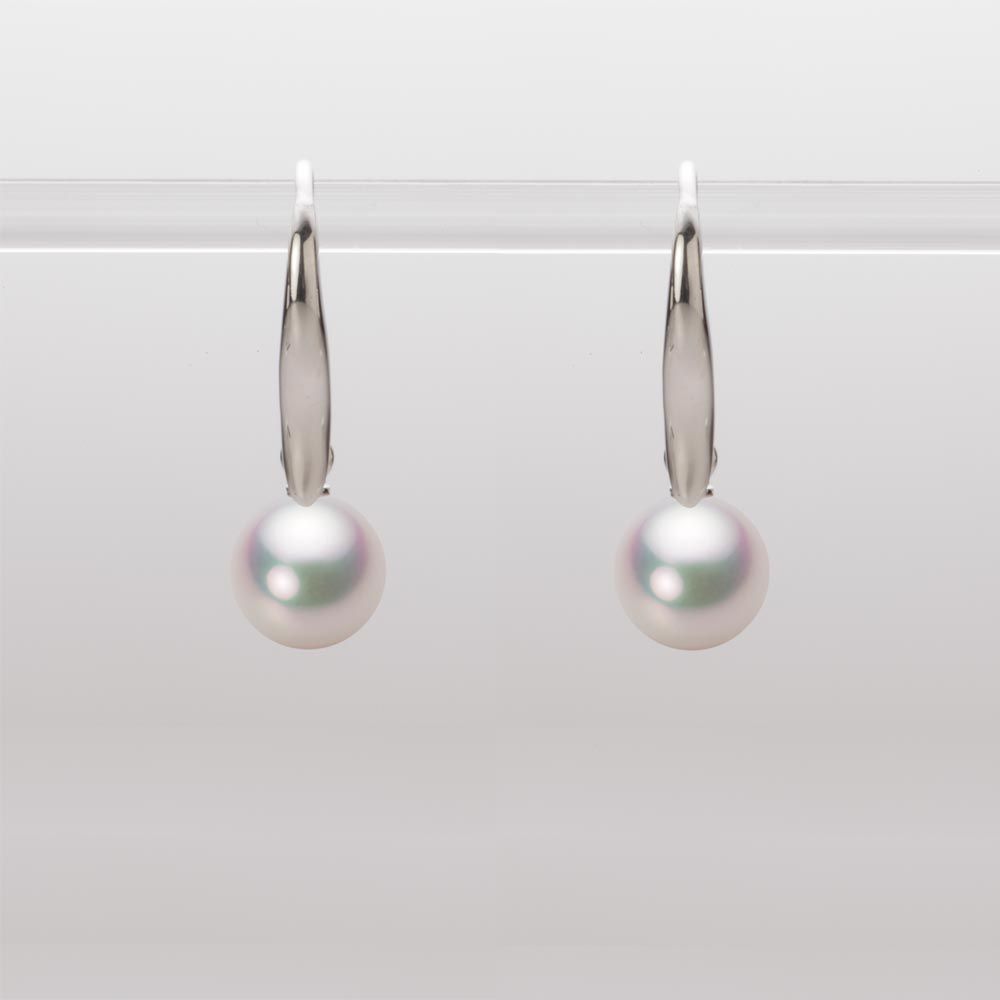 7.0mm アコヤ真珠ピアス
