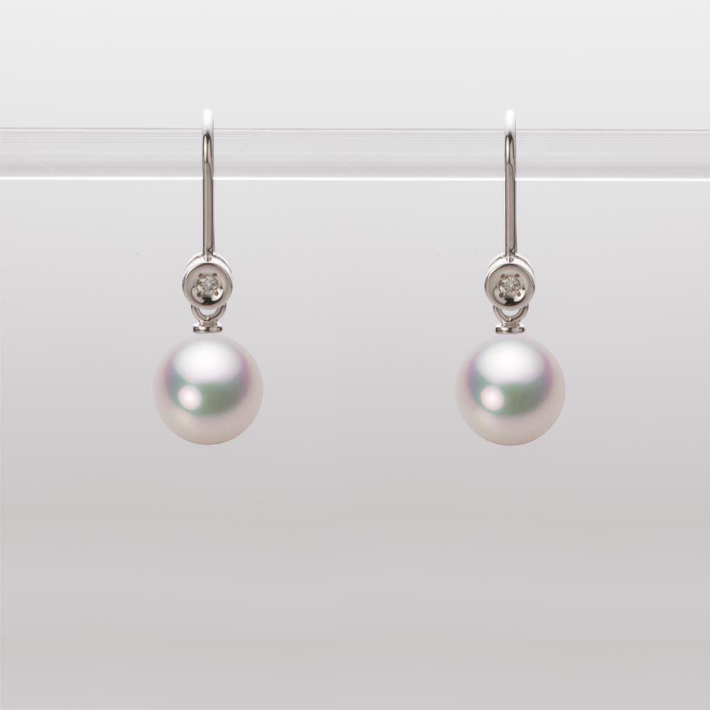 7.0mm アコヤ真珠ピアス