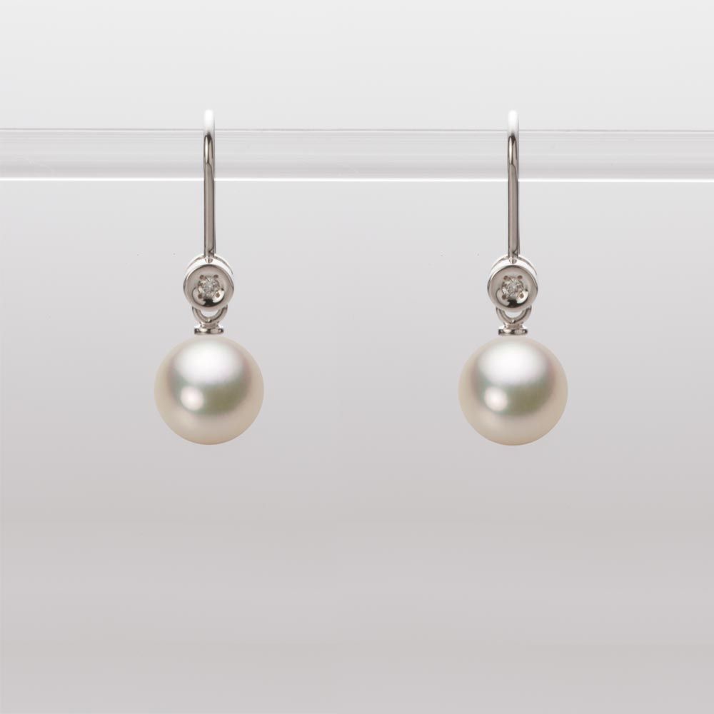 7.0mm アコヤ真珠ピアス