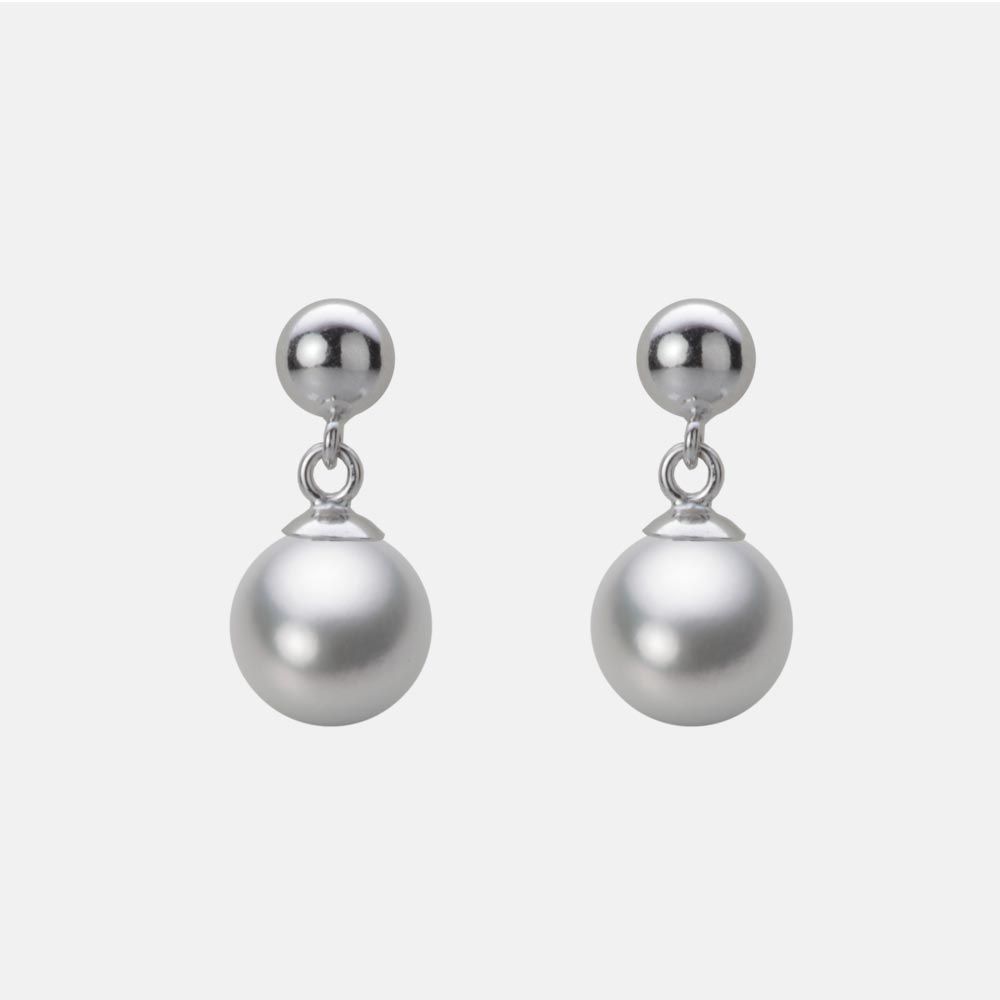 7.0mm アコヤ真珠ピアス