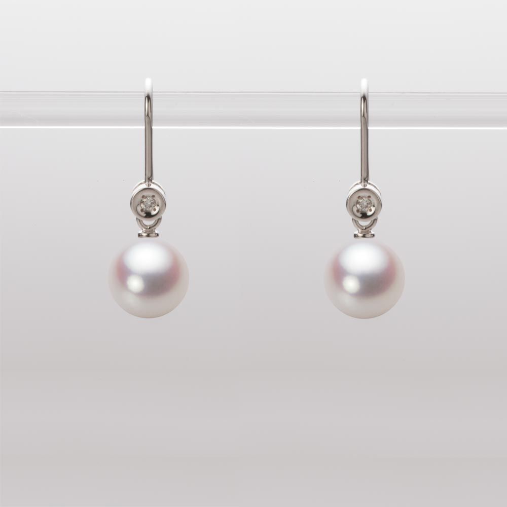 7.0mm アコヤ真珠ピアス