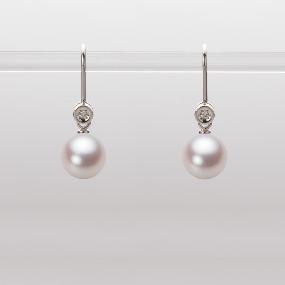 7.0mm アコヤ真珠ピアス