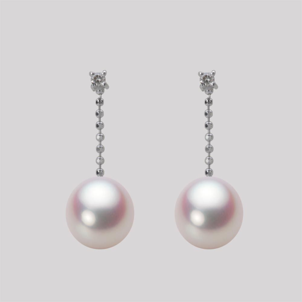 7.5mm アコヤ真珠ピアス