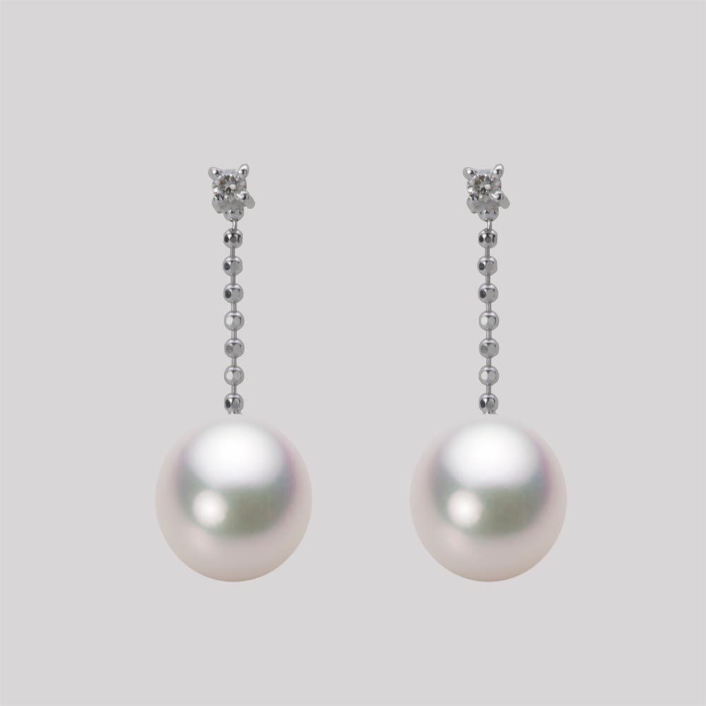 7.5mm アコヤ真珠ピアス