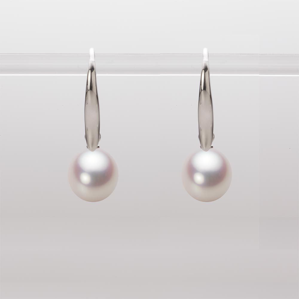 7.5mm アコヤ真珠ピアス