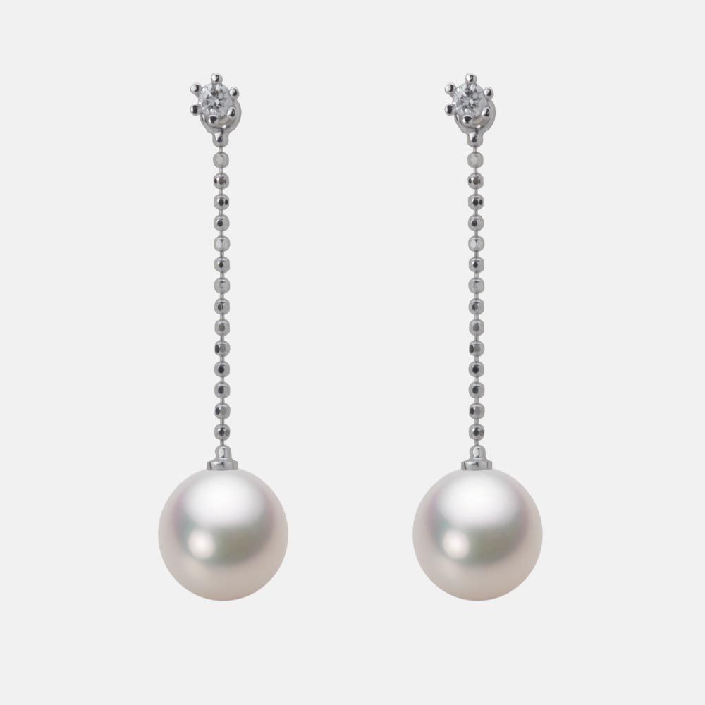 7.5mm アコヤ真珠ピアス