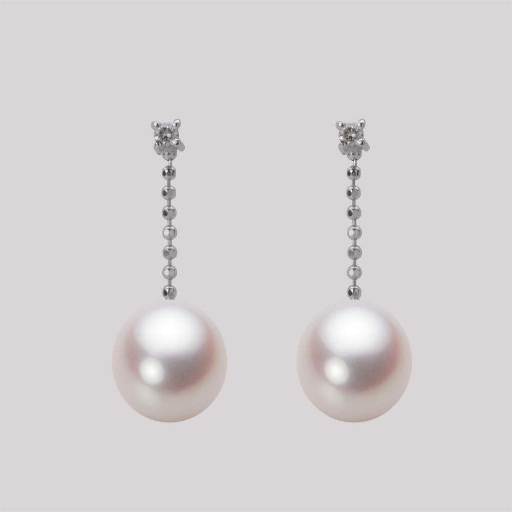7.5mm アコヤ真珠ピアス