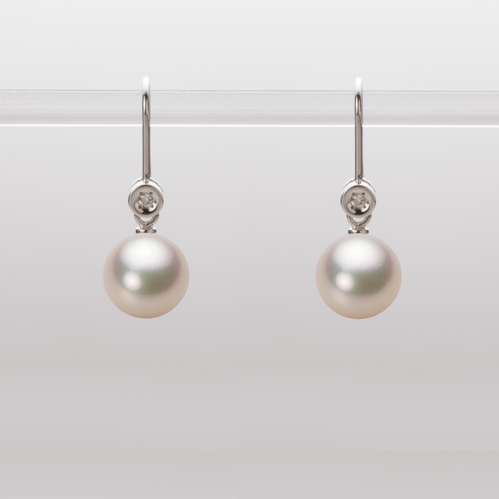 7.5mm アコヤ真珠ピアス