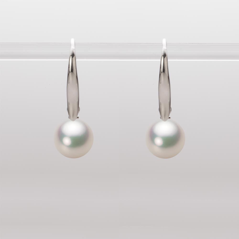7.5mm アコヤ真珠ピアス