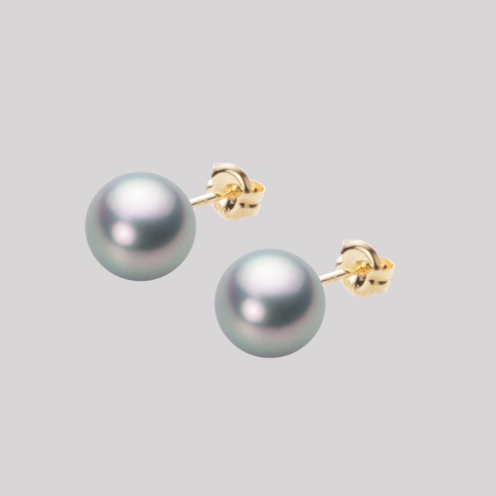 7.5mm アコヤ真珠ピアス