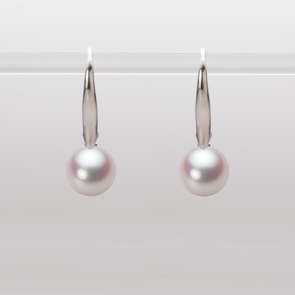 7.5mm アコヤ真珠ピアス