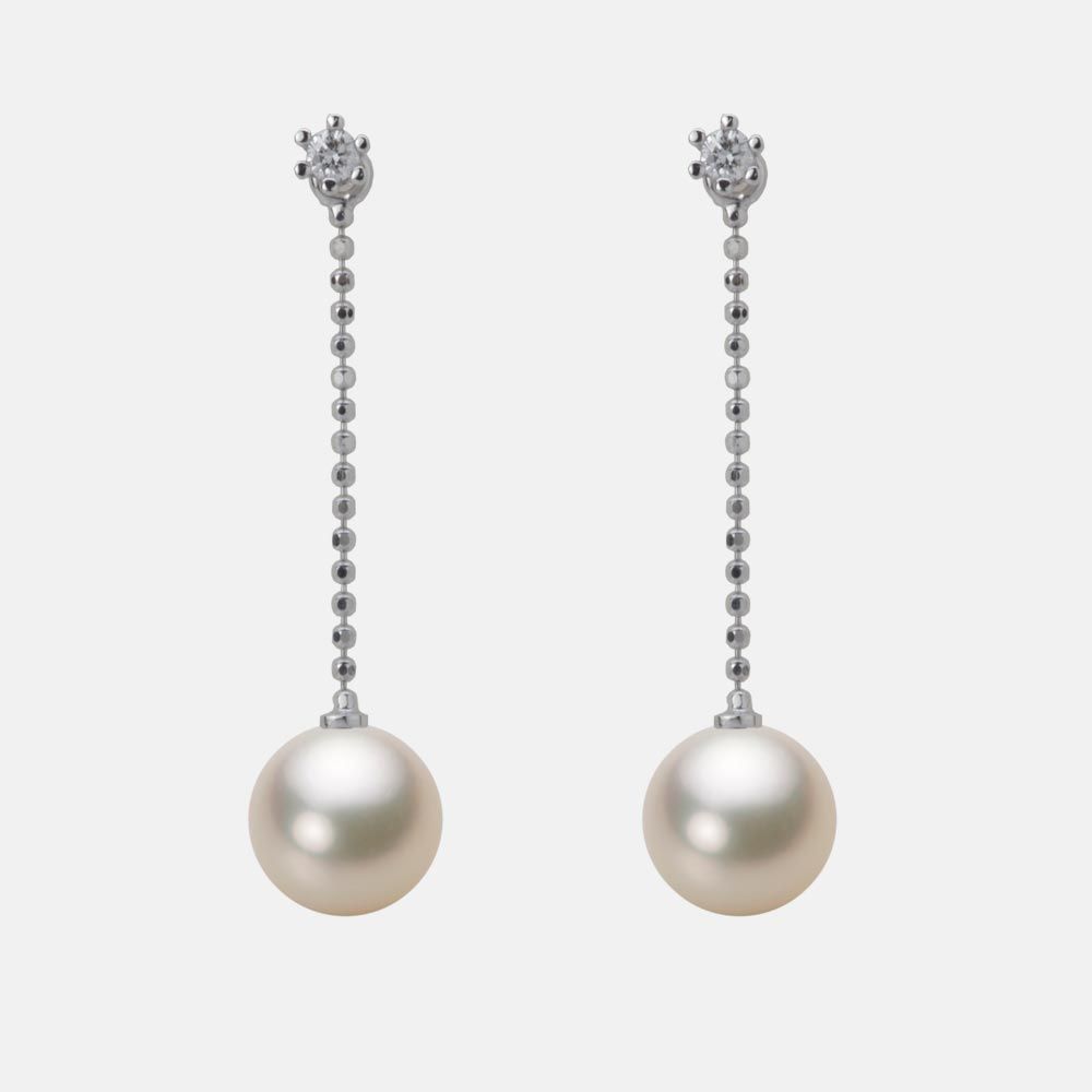 7.5mm アコヤ真珠ピアス